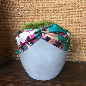2 Anthropologie top knot headbands.NWOT.